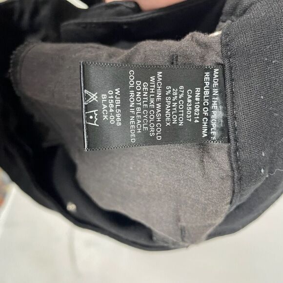 Joes Jeans Mid Rise Black Skinny Jeans - Women’s 32 - Picture 6 of 6